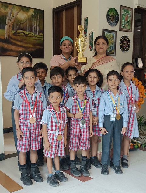 Inter School Skating Tournament held at G.D.Goenka Public School